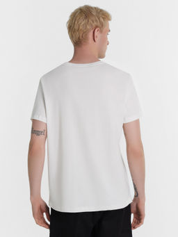 Футболка мужская Mark Formelle из хлопка белая с принтом  фото 4