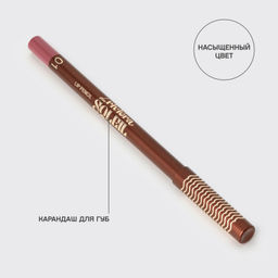 лимитка Vivienne Sabo Карандаш для губ устойчивый Riviera du Soleil 01 пыльно-розовый  фото 7