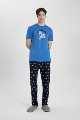 Tom & Jerry Regular Fit K?sa Kollu Pijama Tak?m - Defacto фото 3
