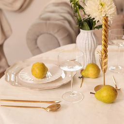Скатерть «Этель» Кitchen linen, 90×90 см, 100% лён 240 г/м²