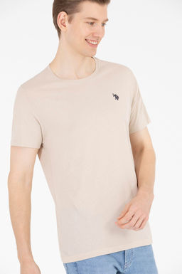 U. S. Polo Assn Мужская базовая футболка с круглым вырезом Stone - U.s. polo assn фото 18