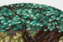 Набор для вышивания PANNA PS-7341 Солнечный лес 17.5 х 17.5 см