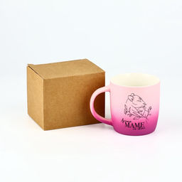 Кружка с градиентом керамическая Лучшей маме, 320 мл