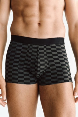 Pack de 3 calzoncillos trunk cortos de algod?n - H&m фото 4