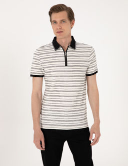 Bej Slim Fit Ti__rt