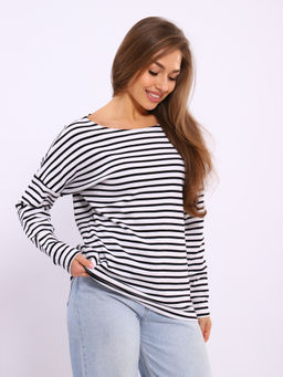 *Джемпер тельняшка женский Ф-3-039 - Новое кимоно фото 7