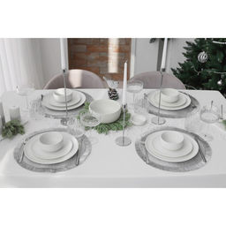 Миска Magistro Line, 350 мл, d=11.5 см, фарфор, белая  фото 5