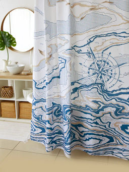 VAL EA-1820 Штора для ванной комнаты, 180*200 см, ELEMENT AQUA, шт