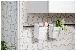 Органайзер Лофт навесной (белый) 110х115х140мм 720006 Виолет  фото 9