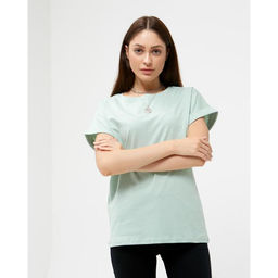 Футболка женская MIST basic, светлая олива, размер 40-42