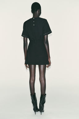 FAUX PEARL MINI SKIRT - Zara фото 6