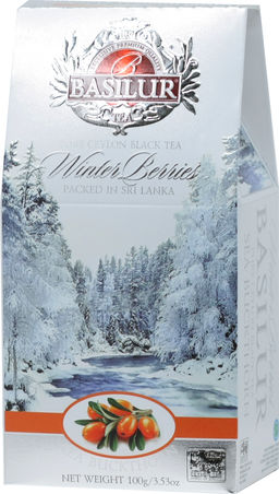 BASILUR. Новый год. Winter Berries. Облепиха 100 гр. карт.упаковка
