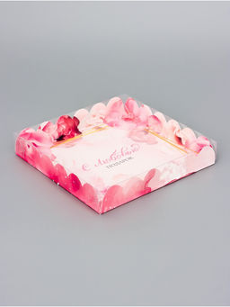 Цена за 5 шт. Коробка для печенья С Любовью, 18?18?3 см