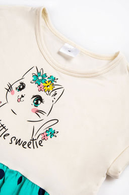 Летнее платье с лайкрой для девочки Bonito  фото 18