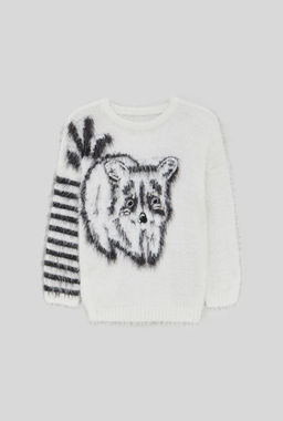 20220310111, Джемпер детский для девочек Marconi белый Acoola