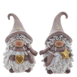 Копилка "Гном", L9 W8 H16,5 см, 2в.