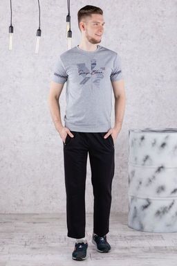 Брюки спортивные 
 3.MM001B-чёрный