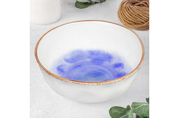 Салатник 18*18*7 см 1 л Кантри фиолетовый