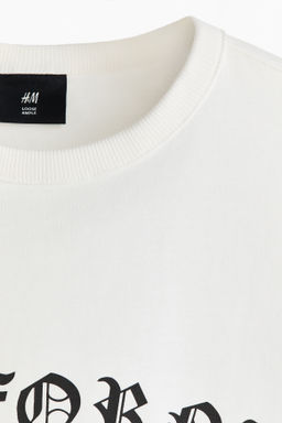 Camiseta sin mangas con motivo estampado Loose Fit - H&m фото 6