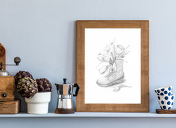 ФРЕЯ RPSB-0060 Красота повседневности Скетч для раскраш. чернографитными карандашами 29.5 х 20.5 см 1 л. .