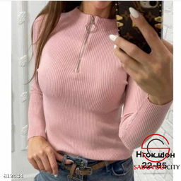 Водолазка женская однотонная