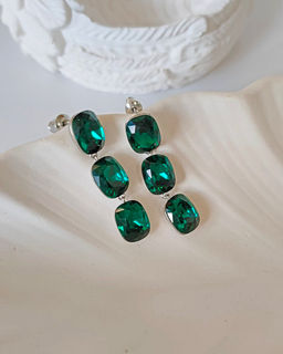 Серьги с кристаллами Swarovski