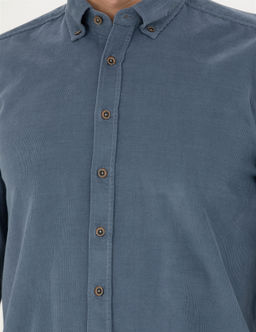 Koyu Mavi Regular Fit Uzun Kollu G_mlek - Pierre cardin фото 7