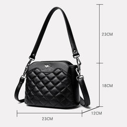 KAIDIFEINIROO Сумка женская с двумя ремнями 8685  фото 3