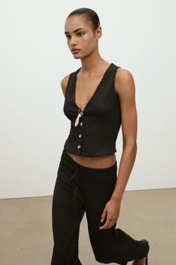 TEXTURED TOP - Zara фото 54