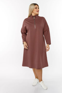 Платье Luxury Moda 1235 капучино