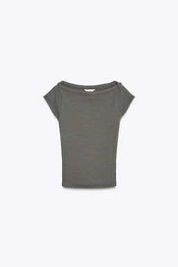 BOATNECK TOP - Zara фото 23