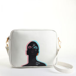 Сумка женская кросс-боди TEXTURA на молнии, 22×8×17 см, белая