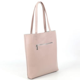 Женская кожаная сумка шоппер 8688-220 Розовый - Cidirro фото 4