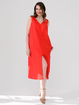 Сарафан платье Хлопок 70% Лён 30% - Оптима фото 3