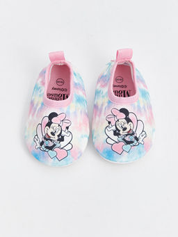 Minnie Mouse Bask?l? K?z Bebek Deniz Ayakkab?s? - Waikiki фото 3