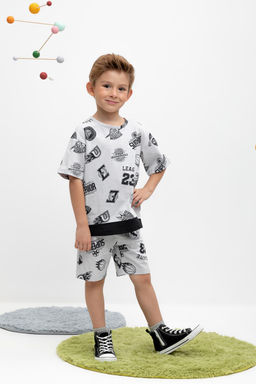 КР 400641/светло-серый,свобода движения к446 шорты для мал - Crockid фото 7