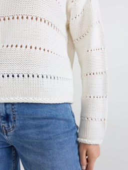 CONTE LDK2461 Джемпер женский white - Conte elegant фото 2