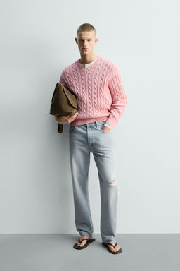 PLAITED TEXTURED JUMPER LIMITED EDITION