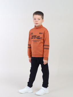 CRB wear / CWKB 63973-29-424 Водолазка для мальчика,терракотовый