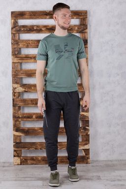 Брюки спортивные 
 3.MM123A-серый-тёмный