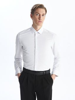 Slim Fit Uzun Kollu Arm?rl? Erkek G?mlek