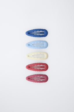 PACK OF FIVE WAVY HAIR CLIPS - Zara фото 4