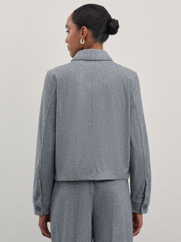 Укороченная рубашка / Zarina  фото 5