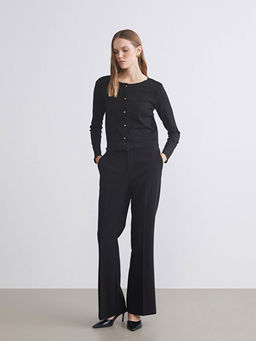 Bisiklet Yaka Dokulu Kad?n H?rka