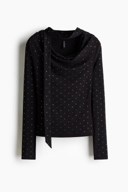 Top con detalle de fular - H&m фото 3
