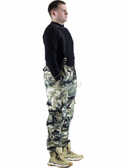 Утепленный демисезонный костюм Forest trail Nappa для активного отдыха (горка на флисе) - Rax фото 15