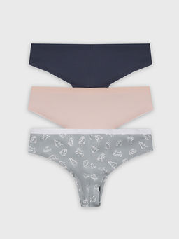 Трусы бразилиана женские в наборе, 3 шт - Mark formelle фото 10