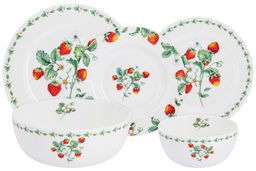 Обеденный сервиз Земляничная поляна, 6 персон, 21 предмет - Anna lafarg emily фото 2