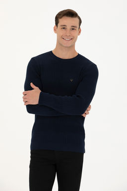 U. S. Polo Assn Мужской темно-синий свитер - U.s. polo assn фото 17