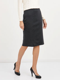 юбка длины миди в сером цвете - Glenfield фото 3